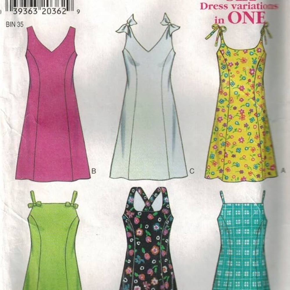New Look Dress Pattern 6631